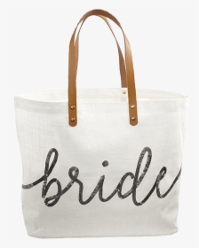 Silver Sequin Bride Tote   Src Https - Tote Bag, HD Png Download, Transparent PNG